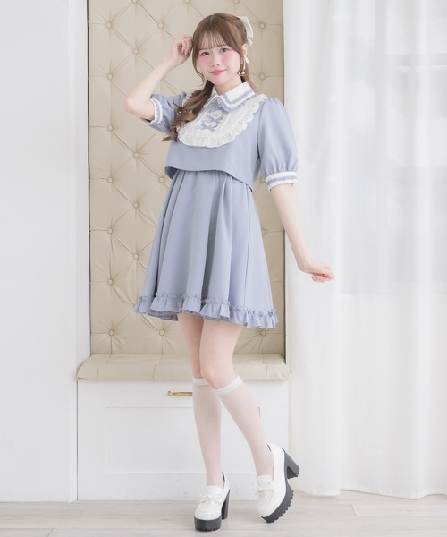 ROJITA（ロジータ） ワンピース トリプルリボンデザインワンピース
