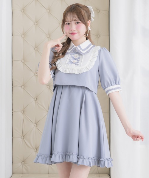 ROJITA（ロジータ） ワンピース トリプルリボンデザインワンピース