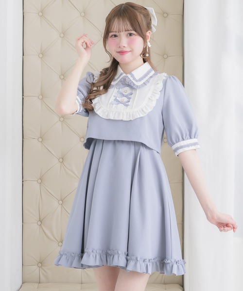 ROJITA（ロジータ） ワンピース トリプルリボンデザインワンピース