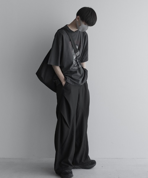 「remer」 半袖Tシャツ LARGE グレー系その他3 メンズ_画像2