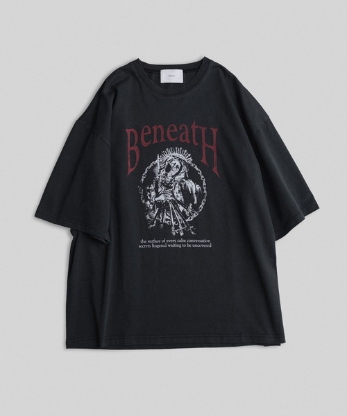「remer」 半袖Tシャツ LARGE グレー系その他3 メンズ_画像5