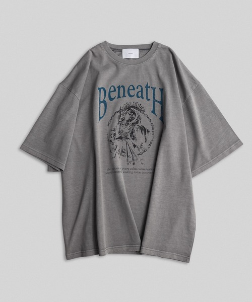 「remer」 半袖Tシャツ LARGE グレー系その他3 メンズ_画像6