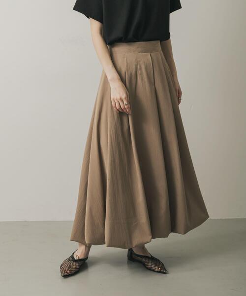 「SENSE OF PLACE by URBAN RESEARCH」 ロングスカート SMALL ブラック レディース_画像2