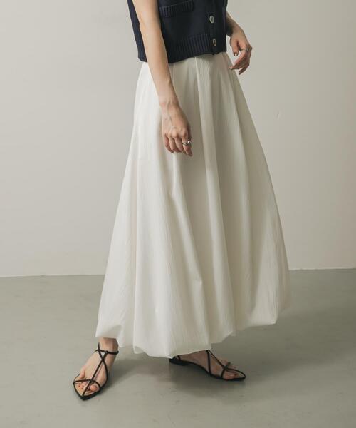 「SENSE OF PLACE by URBAN RESEARCH」 ロングスカート SMALL ブラック レディース_画像3