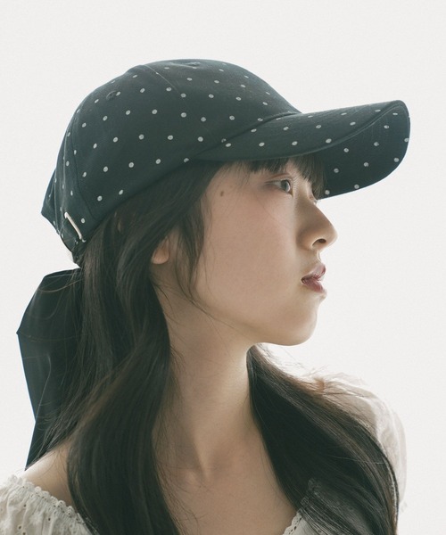 Heather（ヘザー） キャップ 帽子 サテンリボンCAP 774648 レディース