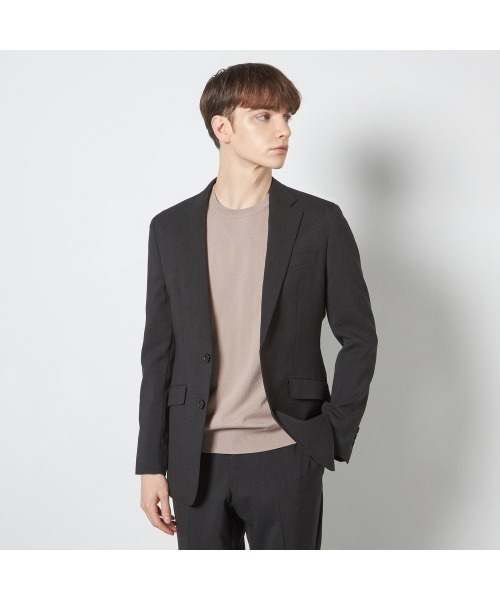 SUIT SELECT セーター ニット 「RBC」「5分袖」コットンブレンドクルー