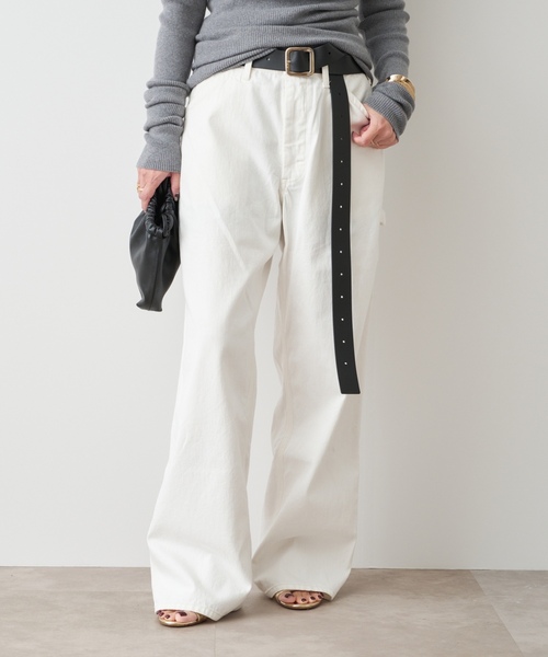新品タグ付き Deuxiemeclasse ドゥーズィエムクラス パンツ Deuxieme Classe（ドゥーズィエムクラス） スラックス「Leeコラボ」 36