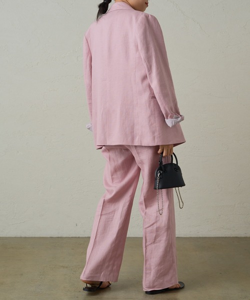 「LOUNGEDRESS」 スラックス MEDIUM ピンク レディース_画像4