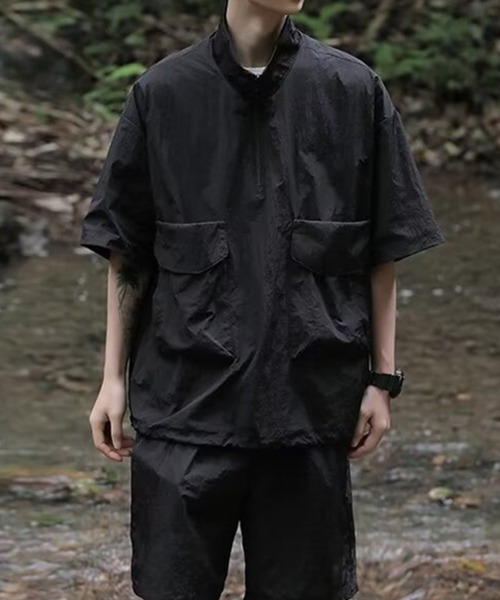 KELVIN セットアップ Tech Half Zip Setup テックハーフジップ