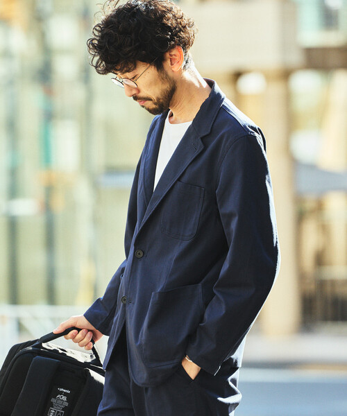 「FREAK'S STORE」 セットアップ LARGE チャコールグレー メンズ_画像7