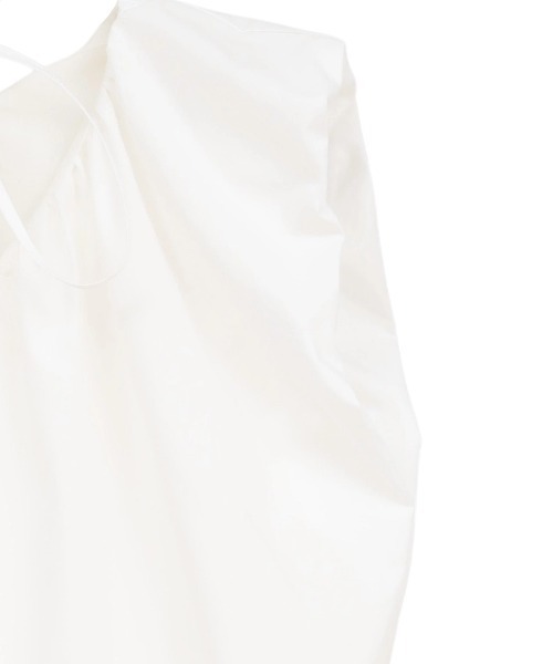 CLANE（クラネ） tシャツ 半袖 CLANE/クラネ/GATHER RIBBON TOPS