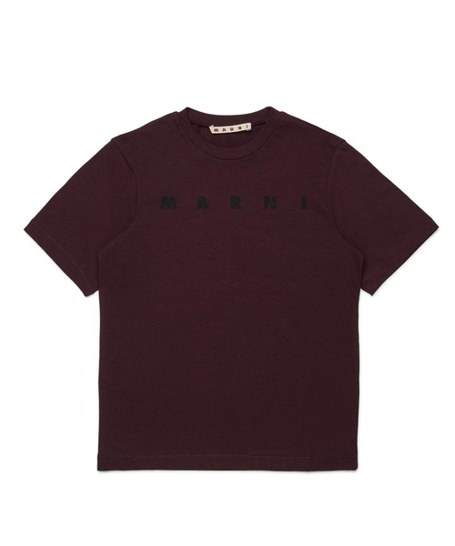 マルニ　キッズTシャツ　12Y 150cm 新品 MARNI（マルニ） tシャツ 入学式 Kids ＆ Junior ロゴ半袖Tシャツ