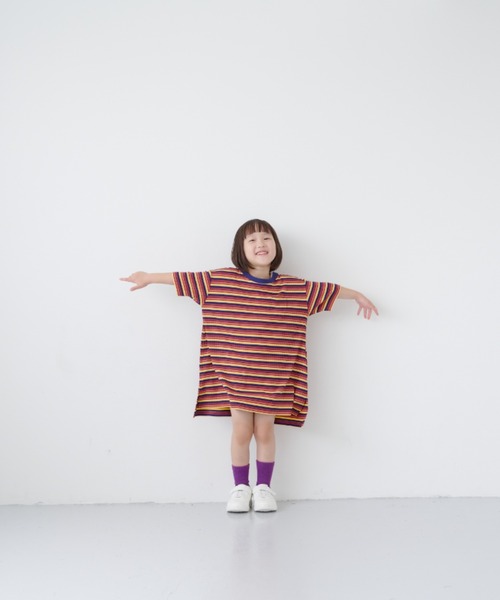 GUCCI（グッチ） 「KIDS」シャツワンピース 8 ネイビー キッズ