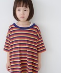 ワンピース マルチボーダーミニワンピース 10...の詳細画像3