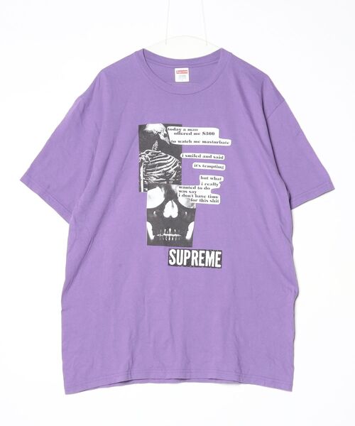 Supreme（シュプリーム） 半袖Tシャツ L パープル メンズ : ZOZOTOWN