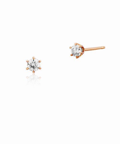 CANAL 4℃（カナルヨンドシー） ピアス K10ピンクゴールド ピアス