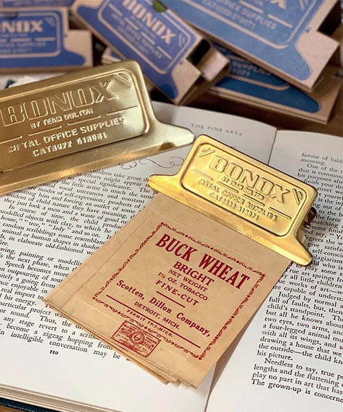 DULTON（ダルトン） 文房具 METAL CLIP BRASS /メタル クリップ