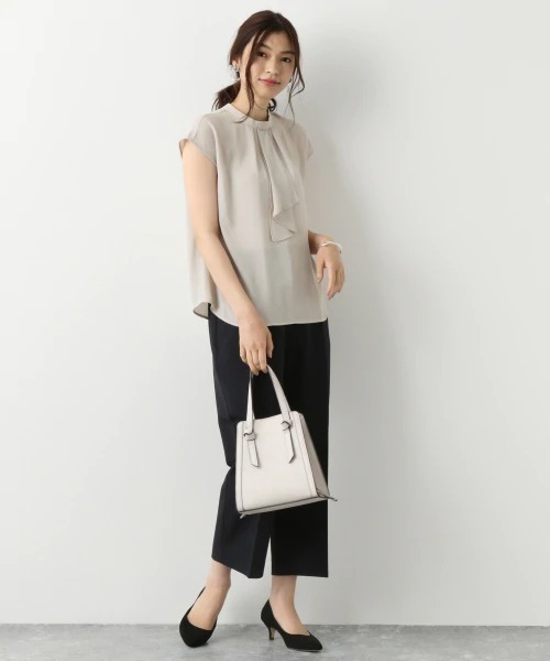 シャツ ブラウス ボウタイブラウスSS【MATINEE LINE】/886474 | GLOBAL WORK | 04