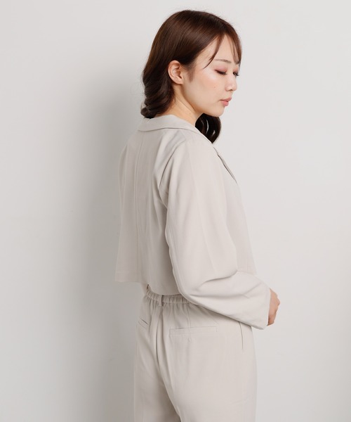 LIP SERVICE セットアップ ショートJKマニッシュセットアップ