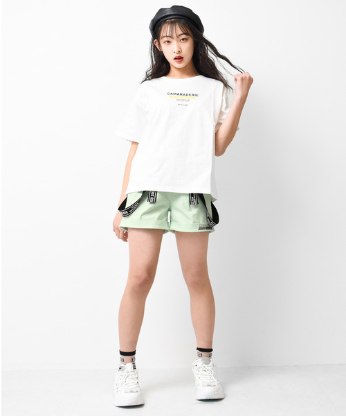 RiCO SUCRE パンツ サス付ツイルショートパンツ キッズ 子供服