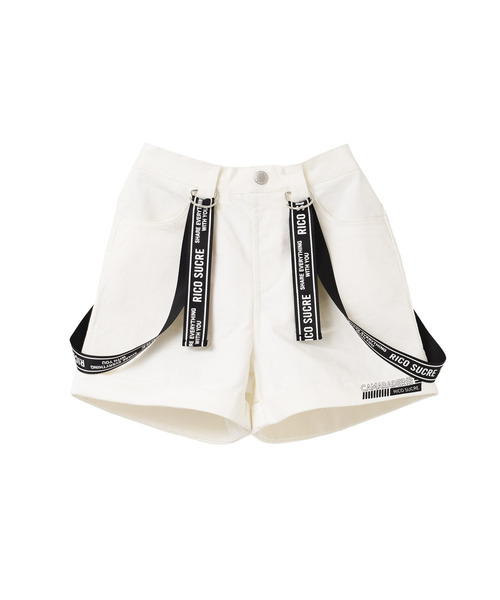 パンツ rico RiCO SUCRE パンツ サス付ツイルショートパンツ キッズ 子供服