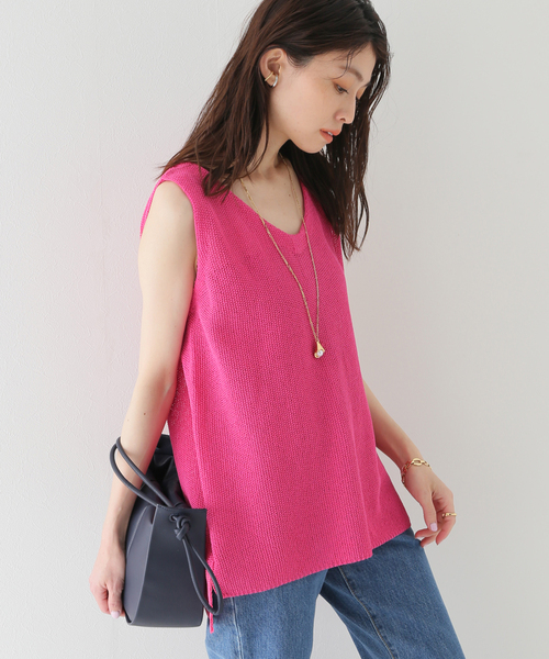 ニット 【ADAWAS / アダワス】 PAPER YARN TANKニット を豊富に品揃え ADAWAS アダワス タートルネック ニット ニット/セーター