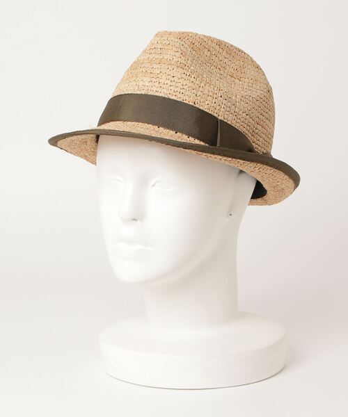帽子 ハット RAFFIA TRILBYHAT