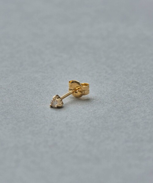 ete（エテ） ピアス K10YG ダイヤモンド ピアス レディース : ZOZOTOWN