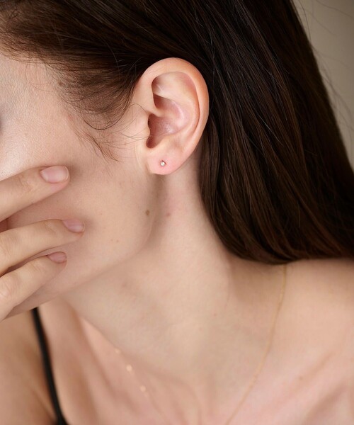 ete（エテ） ピアス K10YG ダイヤモンド ピアス レディース : ZOZOTOWN