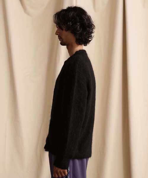 schott モヘアニットカーディガン　Mサイズ Schott N.Y.C カーディガン Schott/ショット/MOHAIR CARDIGAN