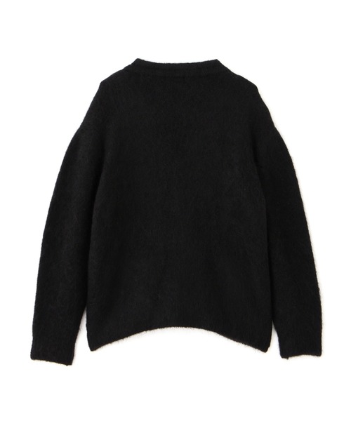 Schott モヘアニットカーディガン セール】MOHAIR OMBRE BORDER CARDIGAN/モヘア オンブレ