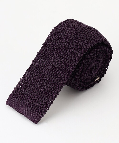 J.PRESS ネクタイ 「J.PRESS KNIT TIE COLLECTION」無地 ニット