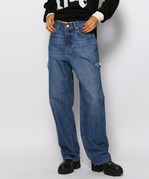 FOREVER21 ジーンズ デニム デニムパンツ ストレートデニム