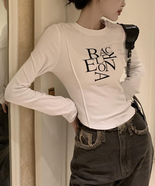 MAISON DE THERESE（メゾン ド テレーズ） tシャツ 長袖トップス/T