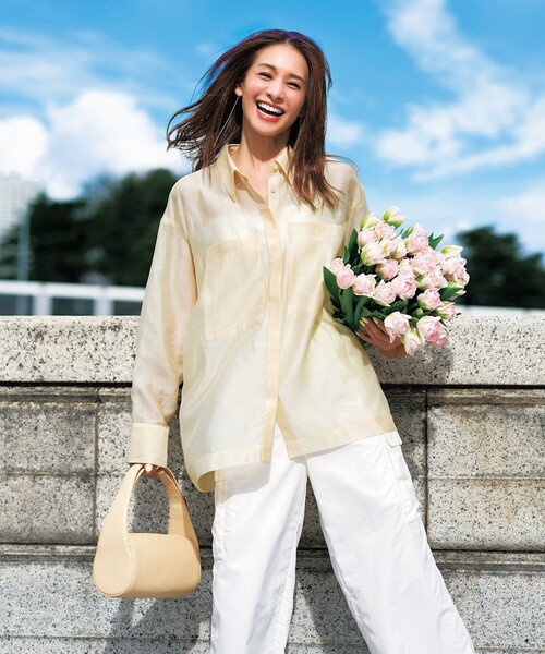 tシャツ 「洗える」カップ付きキャミソール レディース | UNFILO | 03