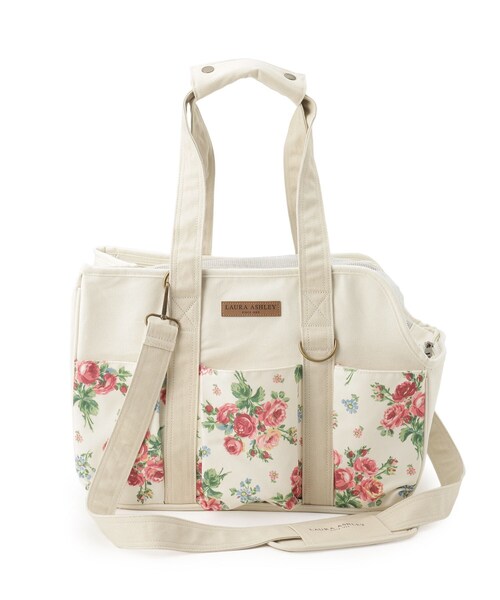 LAURA ASHLEY（ローラアシュレイ） ペット用 キャリーバッグ