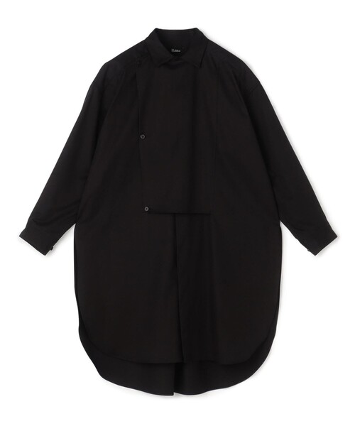ブラウス シャツ COTTON LINE EMB SHIRT レディース Edition ブラウス シャツ ゼニア ビブフロントシャツ レディース