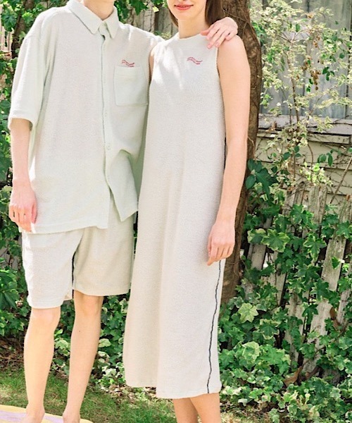 Minali パジャマ ルームウェア 「Minali」Pile onepiece (Ladies 