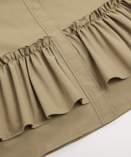 マウンテンパーカー ウインドブレーカー ペプラムマウンテンパーカー