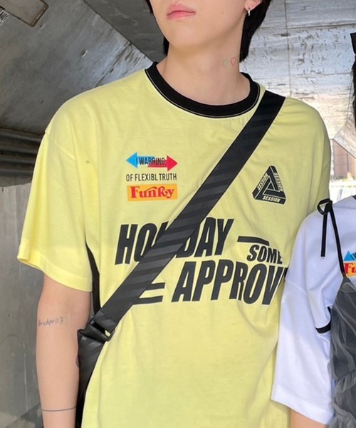 tシャツ レーシングデザインビッグTシャツ レディース メンズ