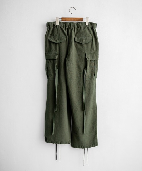 Audience カーゴパンツ オーディエンス 綿麻キャンバス M-65 US