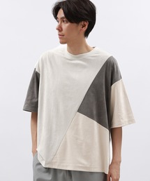 tシャツ クラッシュスエード切替Ｔ / 128517 メンズ｜ZOZOTOWN Yahoo!店