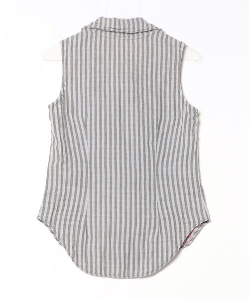 Vivienne Westwood red label」 ストライプ柄ノースリーブブラウス 2 