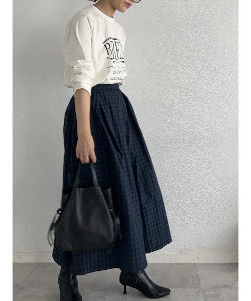 Day and Grade スカート ブロックチェックスカート : ZOZOTOWN Yahoo  