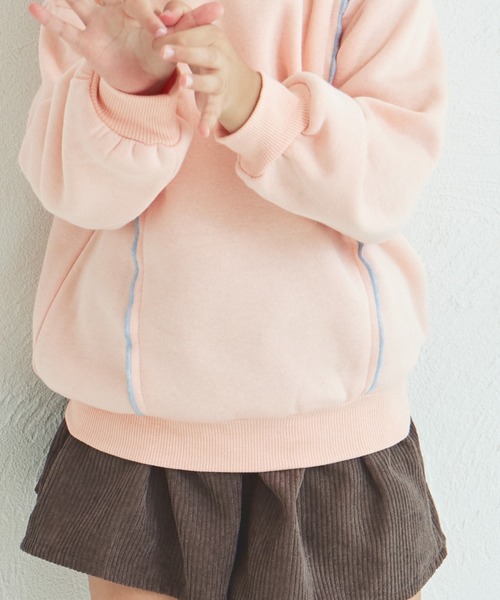 pairmanon トレーナー 裏起毛 配色メロー キッズ 子供服 男の子