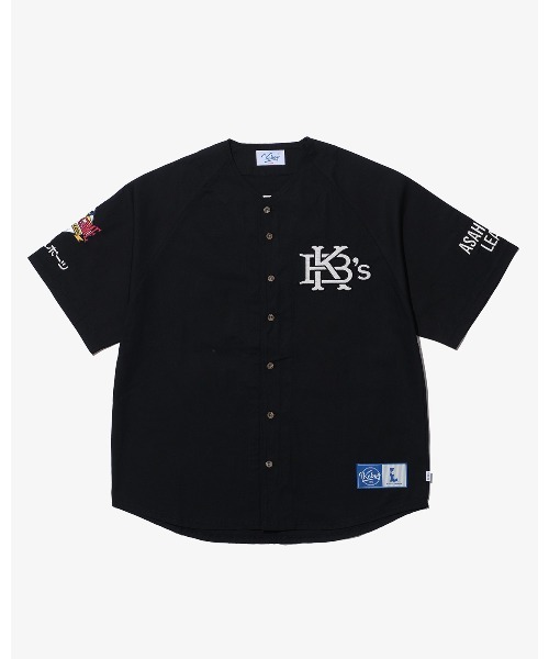 CALEE KEBOZ ケボズ  BASEBALL SHIRT 黒L CALEE × KEBOZ BASEBALL SHIRT – CALEE ONLINE STORE