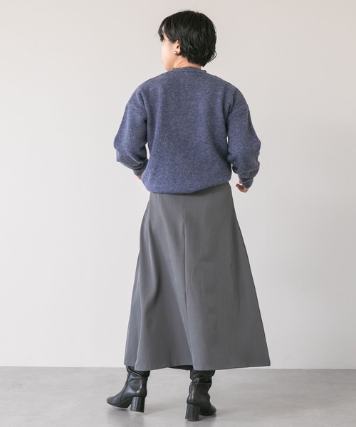 LinoU. スカート ミモレ丈プリーツスカート : ZOZOTOWN Yahoo!店