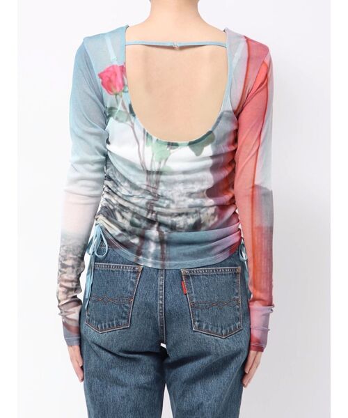 jouetie tシャツ フォトプリントシアートップス「セットアップ