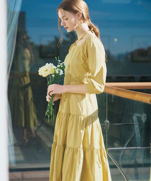 NOELA（ノエラ） ワンピース アソートティアードワンピ : ZOZOTOWN