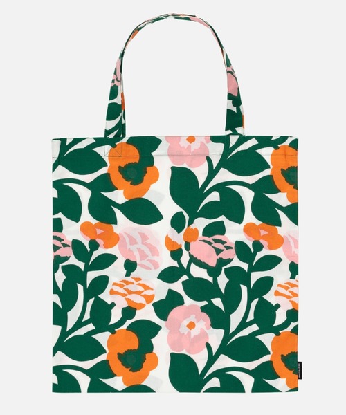【期間限定】マリメッコ/ Iltanen Pieni Pioni トートバッグ Pieni Piirto Unikko トートバッグ 44×43cm｜トートバッグ